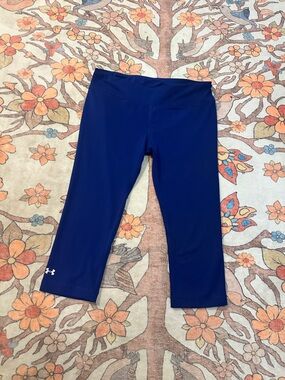 Under Armour ' Royal Blue Capri Leggings